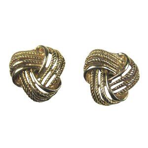 Bluette Vintage Shoe Clip Set 2 Goldtone 1 In Pin France